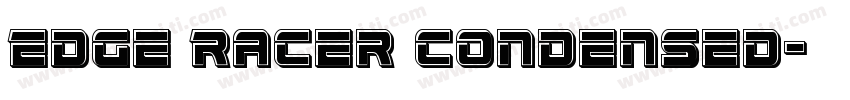 Edge Racer Condensed字体转换